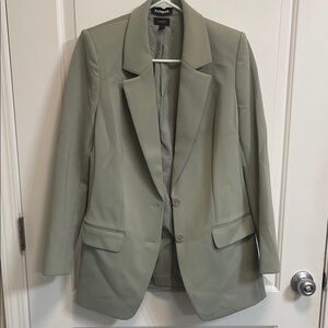 Express Sage Green Blazer